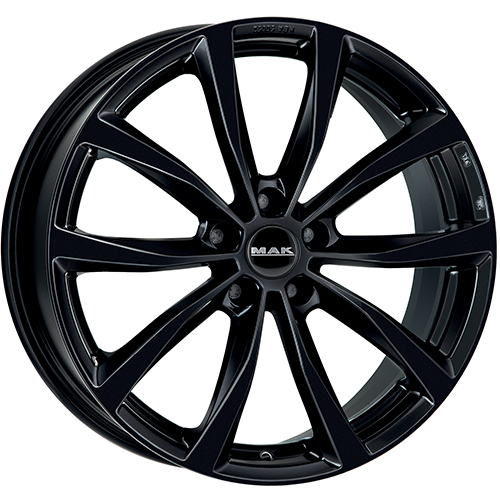Cerchio in Lega MAK WOLF 8X18 5X115 ET 40 CB 70,20 GLOSS BLACK