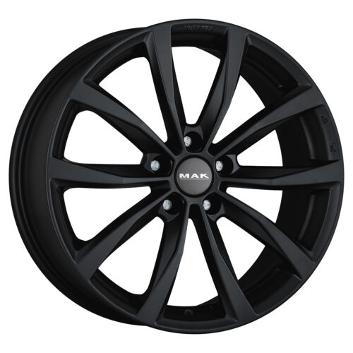Cerchio in Lega MAK WOLF 7,5X17 5X100 ET 48 CB 56,10 MATT BLACK