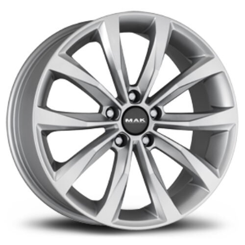 Cerchio in Lega MAK WOLF 8X19 5X112 ET 54 CB 66,60 SILVER