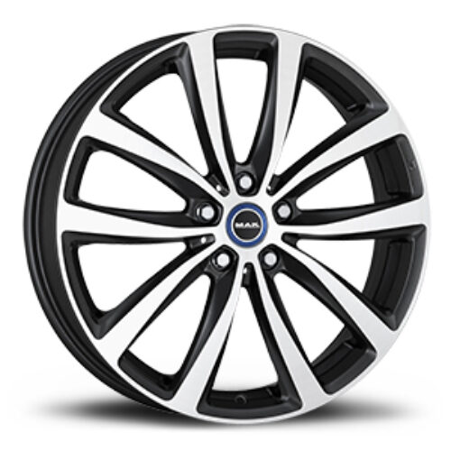 Cerchio in Lega MAK WATT 5X19 5X112 ET 43 CB 66,60 GUN MET-MIRROR FACE
