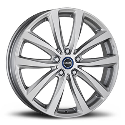 Cerchio in Lega MAK WATT 5X19 5X112 ET 43 CB 66,60 SILVER