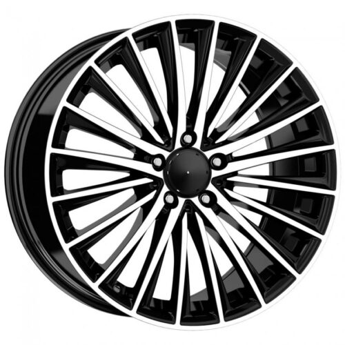 Cerchio in Lega ELITE WHEELS – X98 – 8.5X20 5X112 ET 45 CB 66.6 BLACK POLISHED